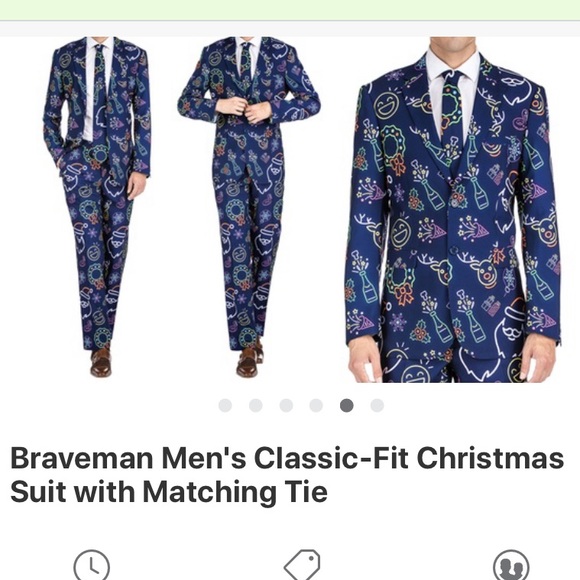 braveman Other - 🎄 Braveman 44Sx38W Classic Fit Christmas Suit